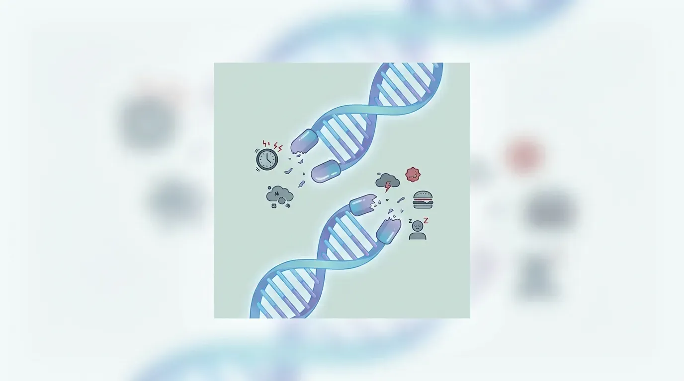 Telomer kısalmasını hızlandıran gizli düşmanlar