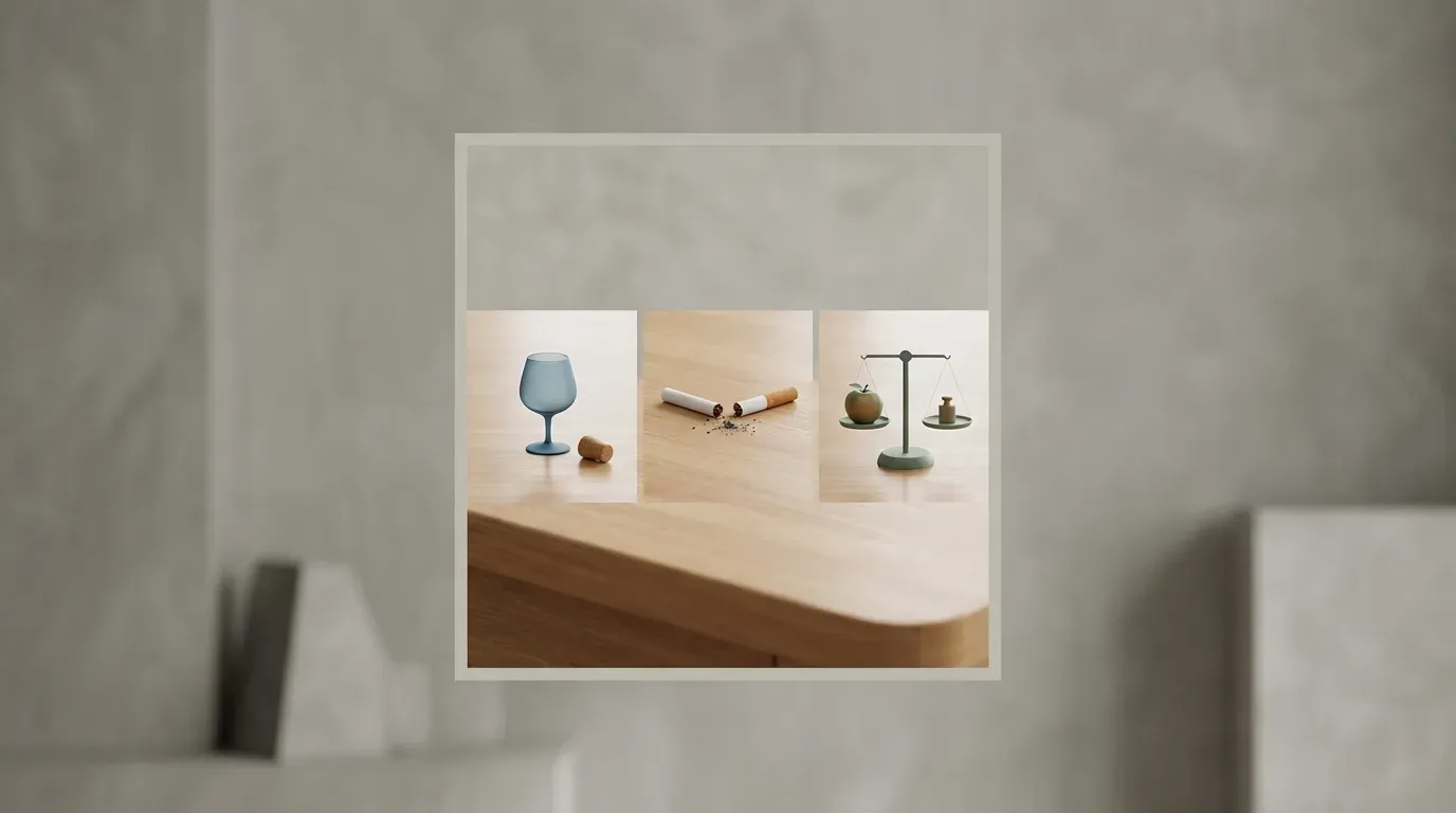 Diğer Yaşam Tarzı Faktörleri: Alkol, Sigara ve Kilo Kontrolü