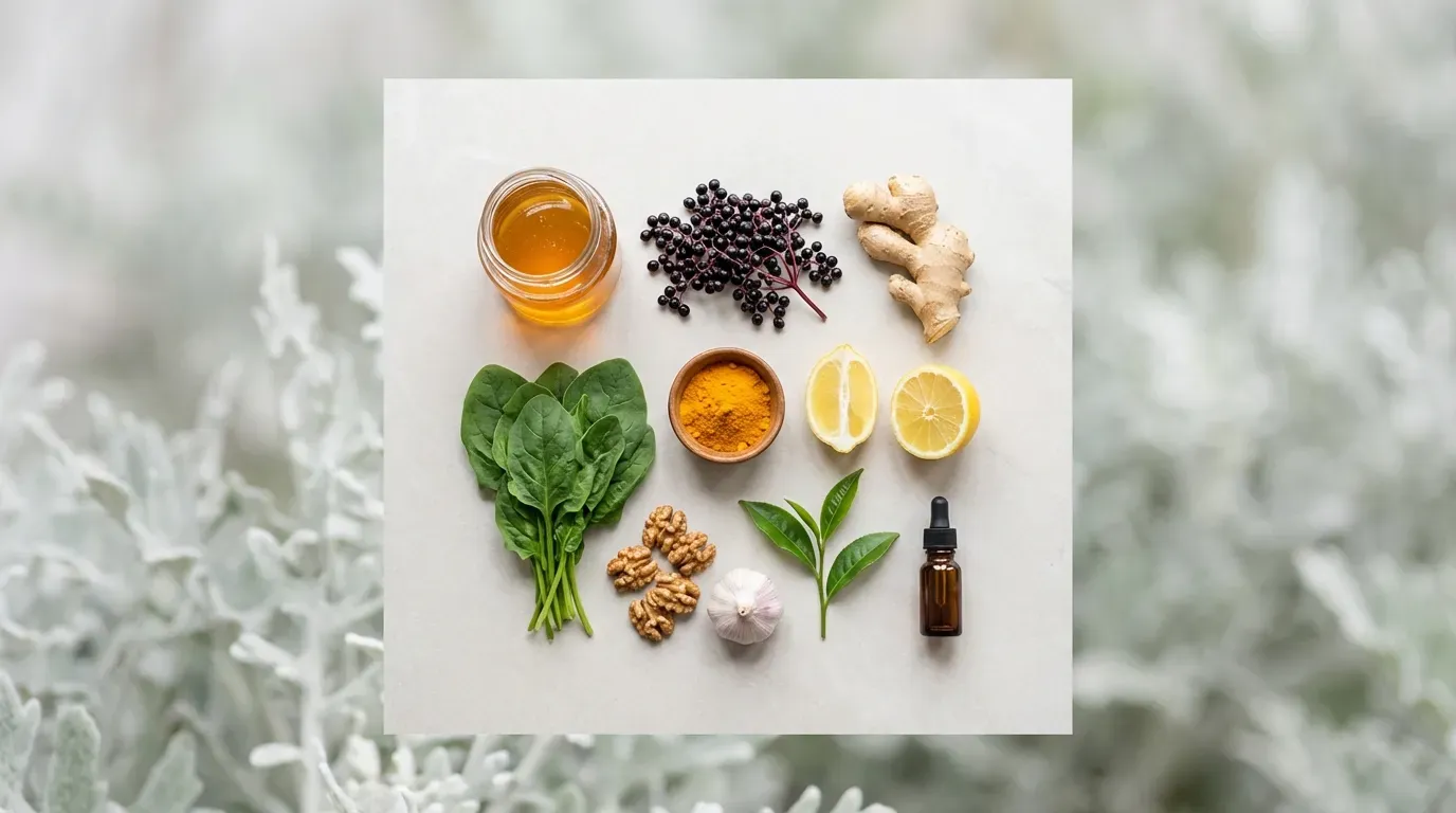 Doğanın Eczanesi: Bağışıklık Güçlendirici 15 Süper Yiyecek