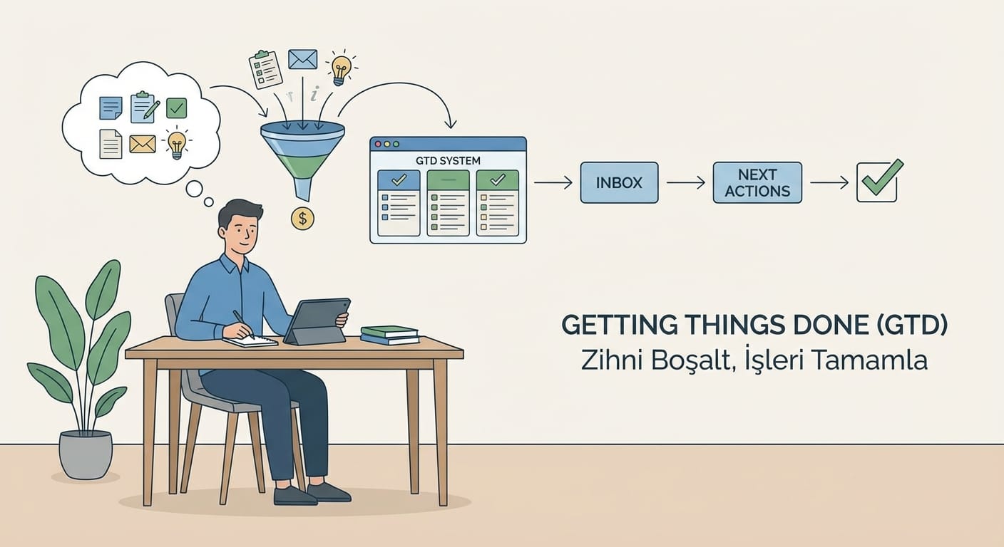 Etkili Zaman Yönetimi Teknikleri: Zihni Boşalt, Verimliliği Artır
