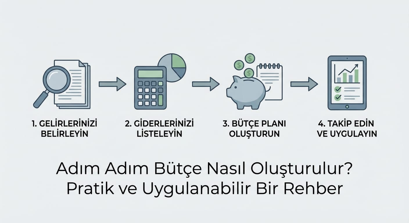 Bütçe Yönetimi ile Finansal Kontrolü Ele Alın: Adım Adım Bütçe Nasıl Oluşturulur?