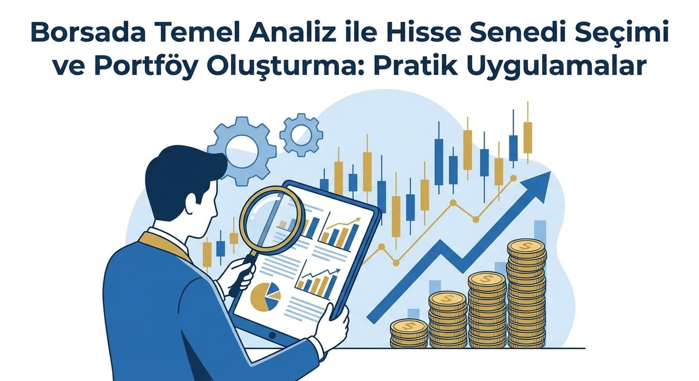 Borsada Temel Analiz ile Hisse Senedi Seçimi ve Portföy Oluşturma: Pratik Uygulamalar