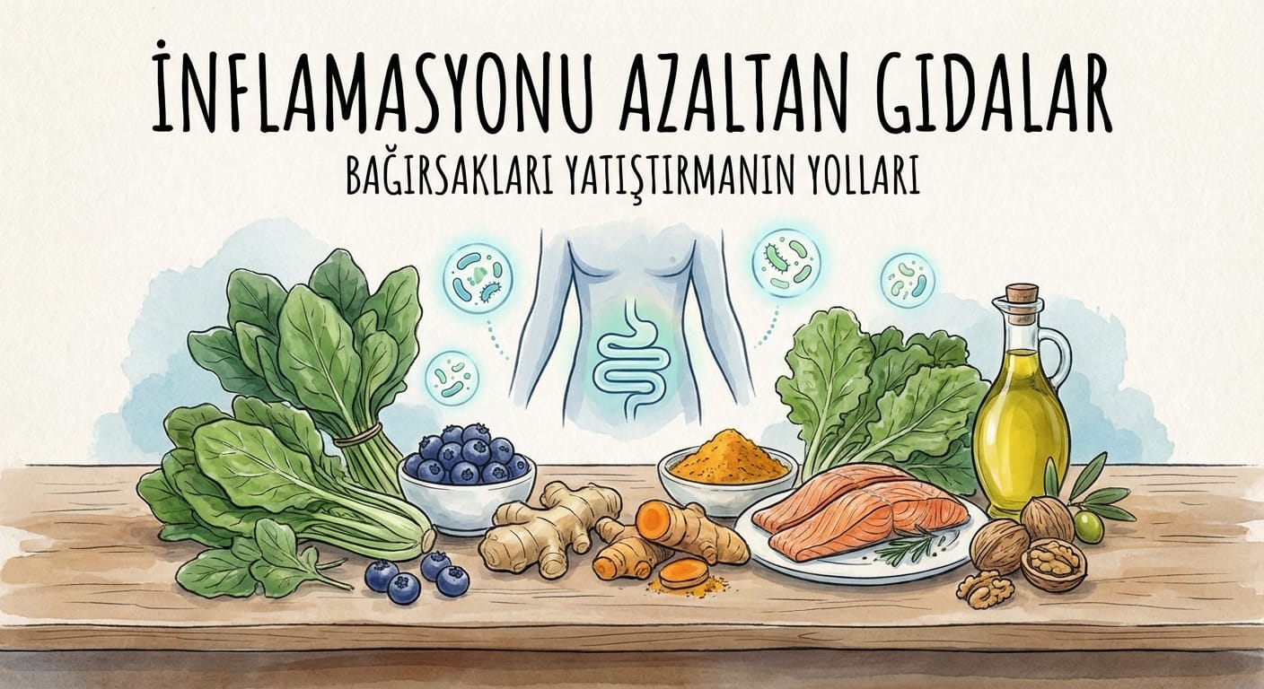 İnflamasyonu Azaltan Gıdalar: Bağırsakları Yatıştırmanın Yolları