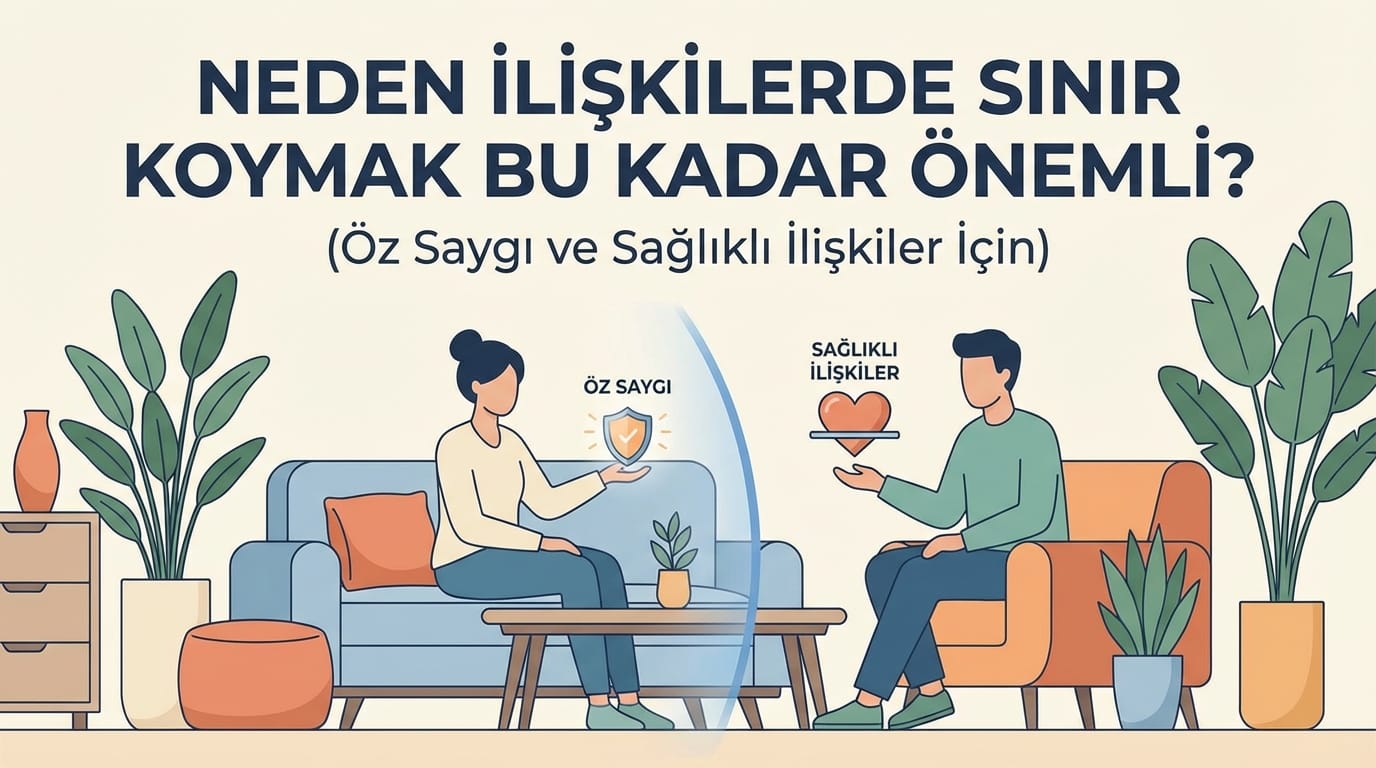 İlişkilerde Neden Sınır Koymak Bu Kadar Önemli? (Öz Saygı ve Sağlıklı İlişkiler İçin)