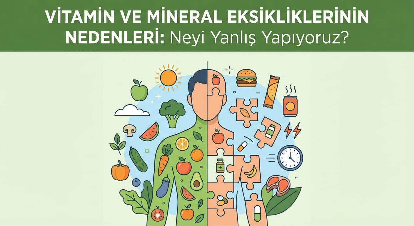Vitamin Eksikliği ve Mineral Depolarınız: İnşaat Malzemeleri Neden Azalıyor?