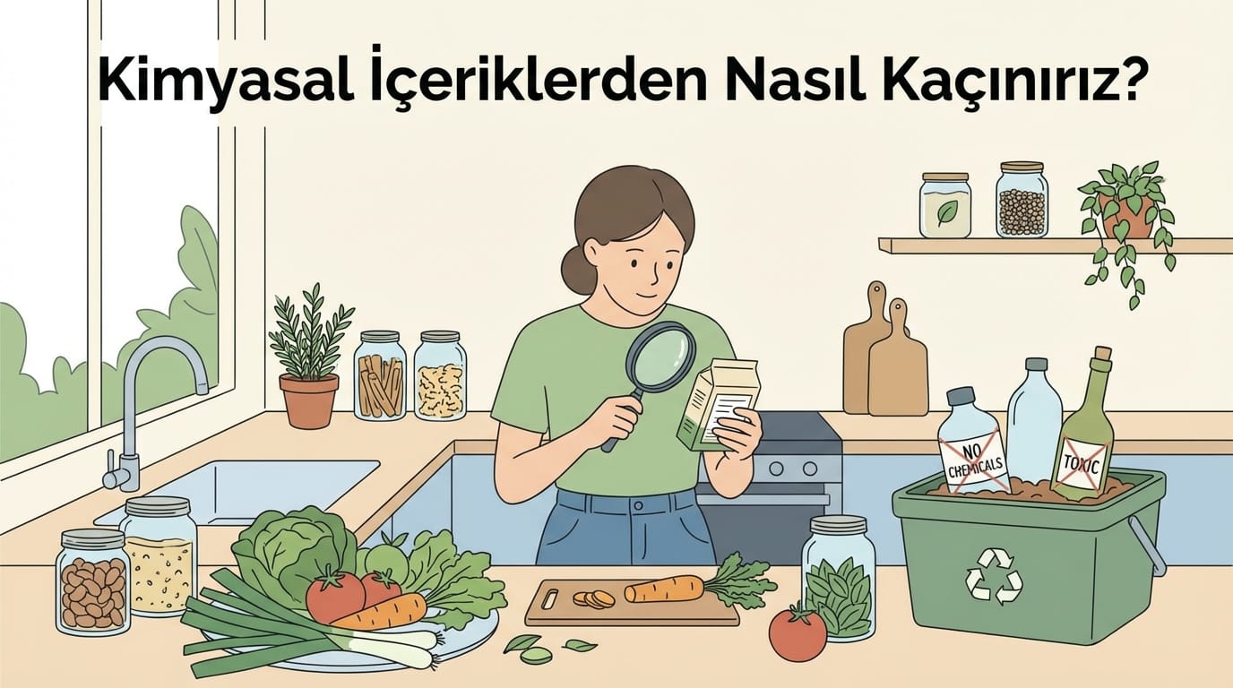 Doğal Temizlikle Kimyasal İçeriklerden Nasıl Kaçınırız?