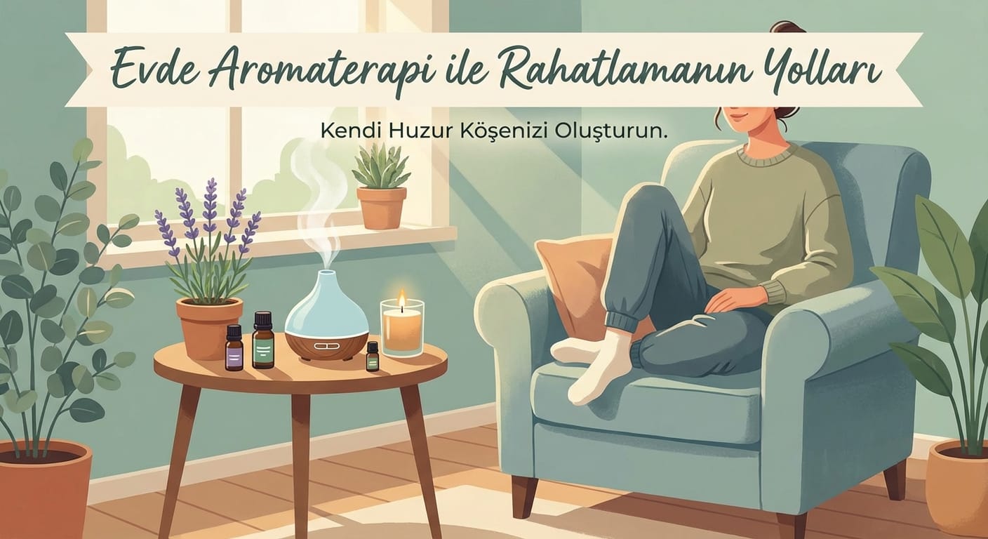 Evde Aromaterapi ile Rahatlamanın Yolları: Kendi Huzur Köşenizi Oluşturun