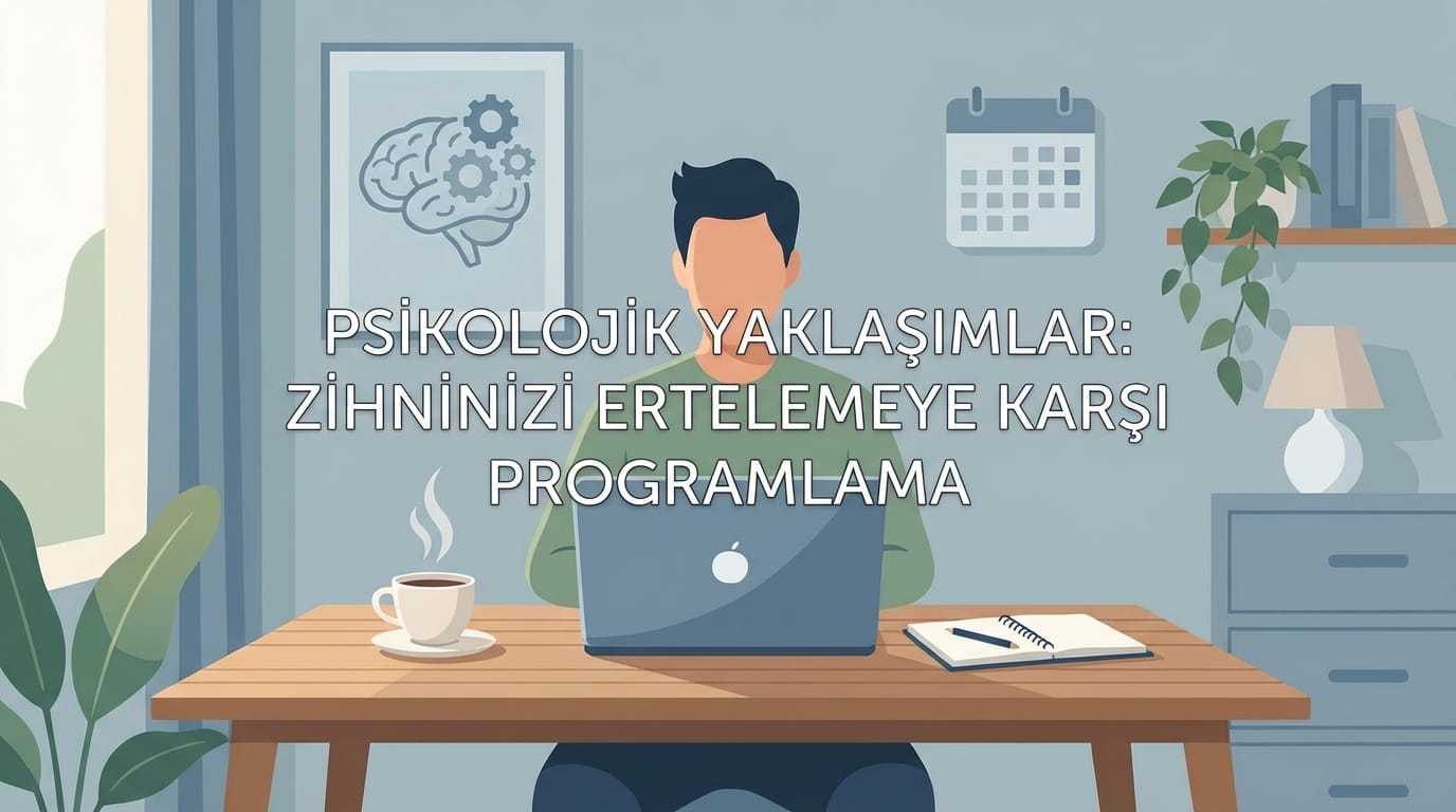 Erteleme Alışkanlığına Karşı Psikolojik Yaklaşımlar: Zihninizi Yeniden Programlayın