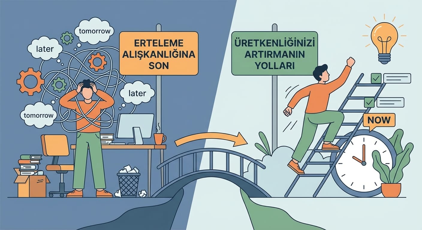 Erteleme Alışkanlığına Son: Üretkenliğinizi Artırmanın Yolları