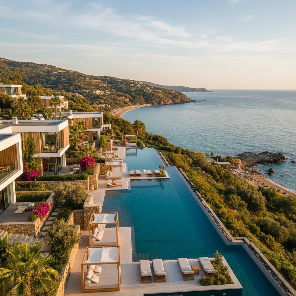 Türkiye'deki lüks otel, ticari gayrimenkul ve GYO yatırımları için 2025 fırsatlarını yansıtan karlı bir gelecek sunuyor.