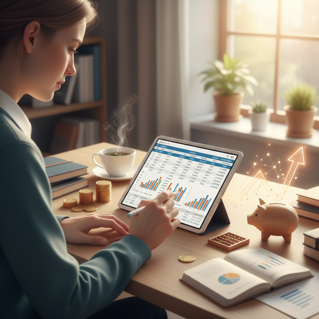 Yüksek enflasyonda servet koruma ve finansal planlama yapan Türk yatırımcısı. Gider-gelir takibi ve akıllı portföy stratejileri için bütçeleme.