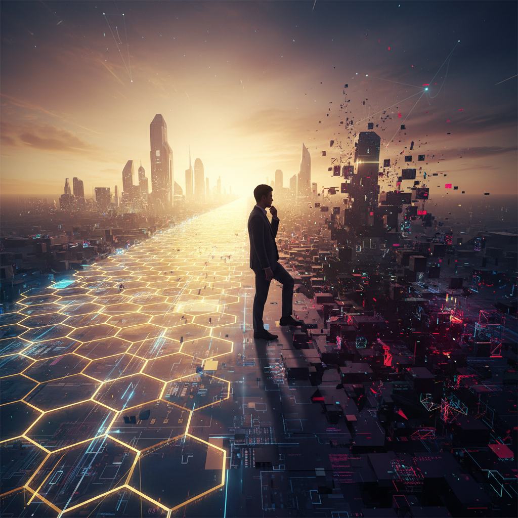 DeFi yatırımcısı dijital yol ayrımında: Bir yanda istikrarlı yol, diğer yanda riskli ama ödüllü kripto fırsatları. Merkeziyetsiz finansın geleceği.