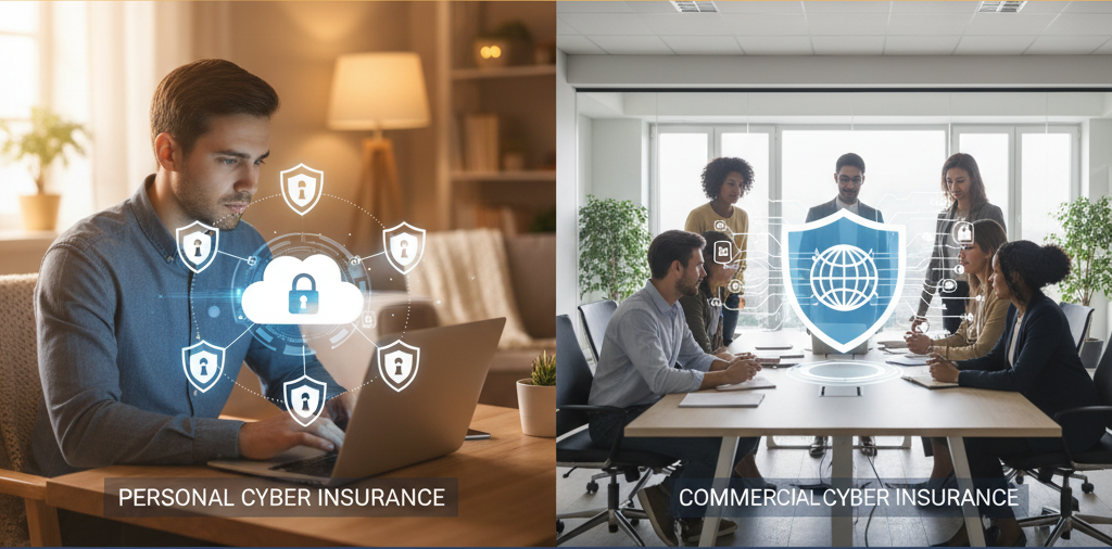 Kişisel ve kurumsal siber güvenlik sigortası: dijital risklere karşı korunma ve iş sürekliliği çözümleri.