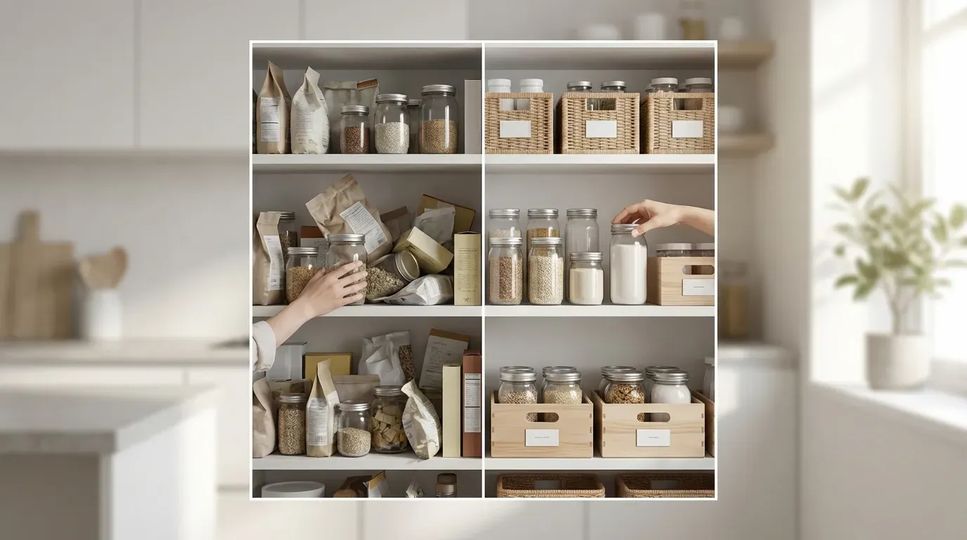 Kiler Düzeni Sanatı: Erzak Dolabını Verimli Bir Sisteme Dönüştürmek