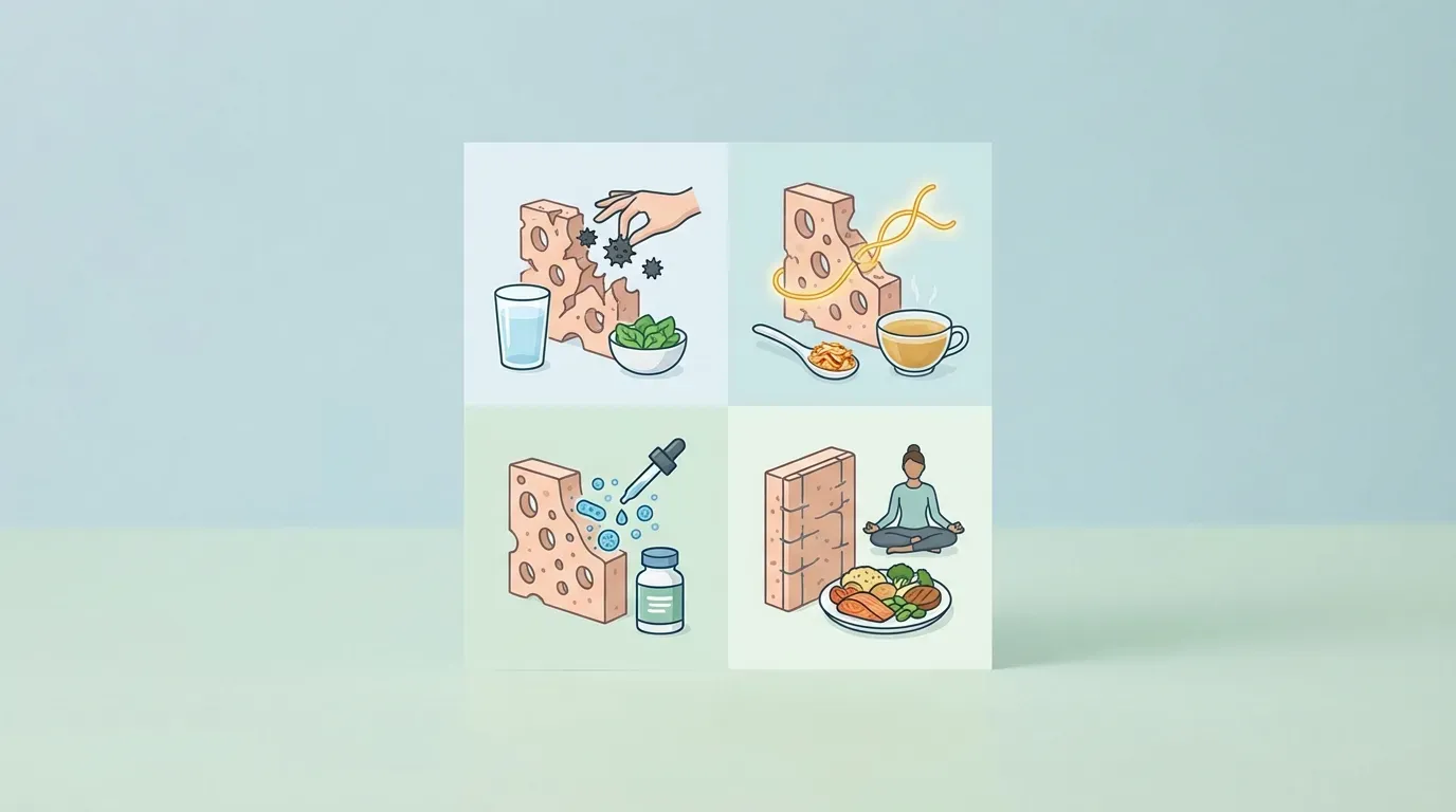 Sızdıran Bağırsak Diyetinin Temelleri: 4 Adımlı İyileşme Protokolü