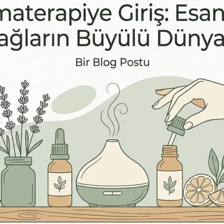 Görsel: Aromaterapi ile Evde Huzur: Kendi Rahatlama Köşeniz