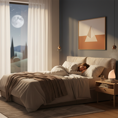 Görsel: Derin ve Dinlendirici Uyku: Bilimsel Yöntemlerle Uyku Kalitenizi Nasıl Artırırsınız?