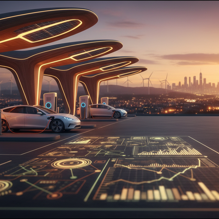 Görsel: 2025 Türkiye Elektrikli Araç Şarj İstasyonu Yatırımı: Karlılık ve Gelecek Trendleri Rehberi